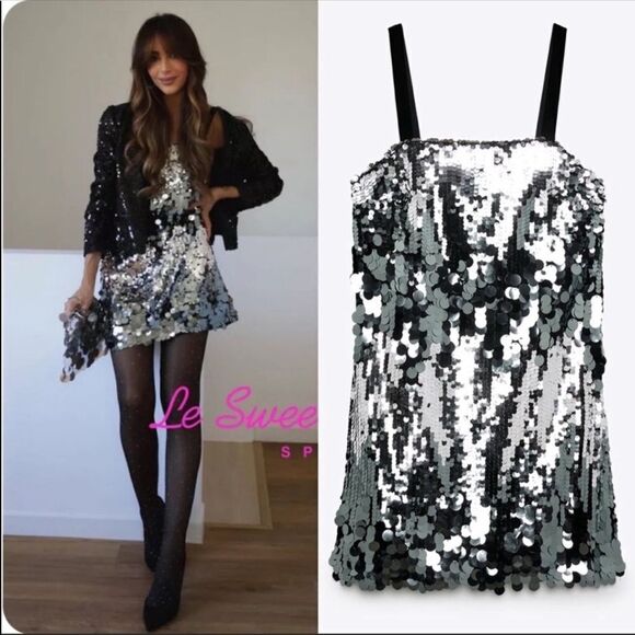 Zara sequin dress - Picture 4 of 16